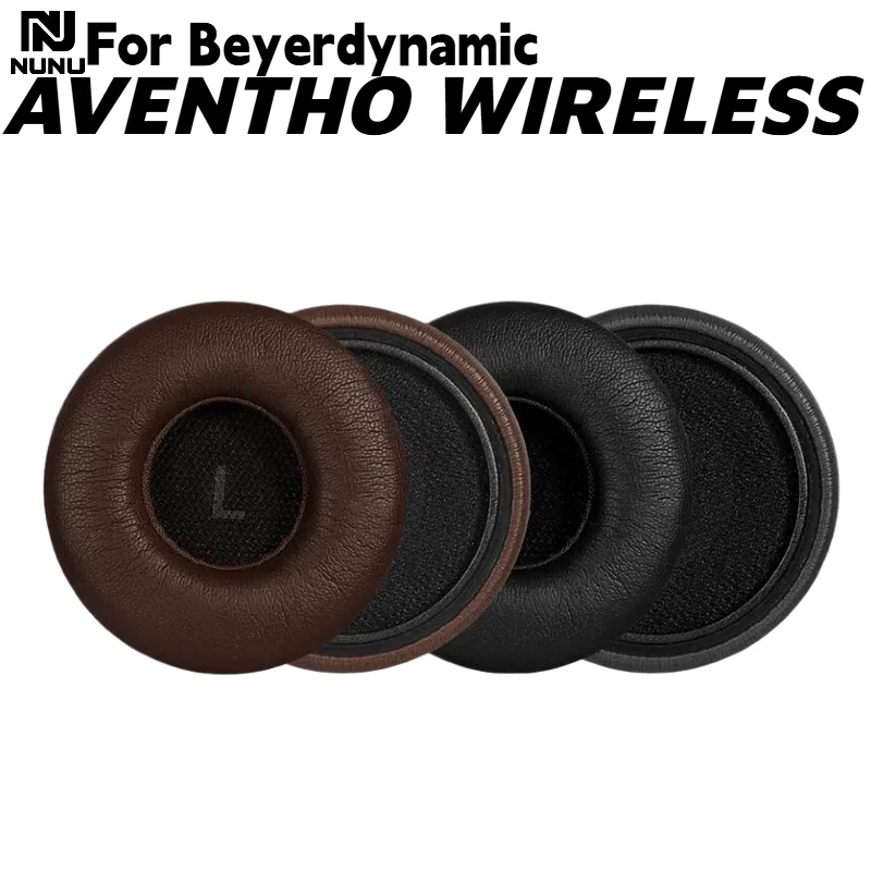 

NUNU Replacement Protein skin Ear Pads Cushions For Beyerdynamic AVENTHO WIRELESS Headphone repair parts Easy to install