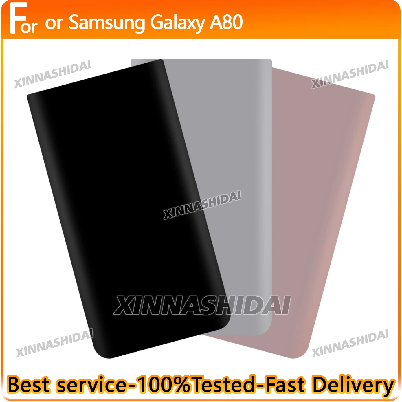 100% getestet für Samsung Galaxy A80 Neue Batterie Back Cover Ersatz Zubehör Set Handy Reparatur Teile