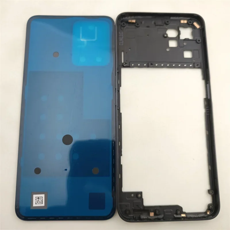 For Oppo Realme C35 RMX3511 Phone Housing Middle Frame+Battery Back Cover Case Panel Repair parts