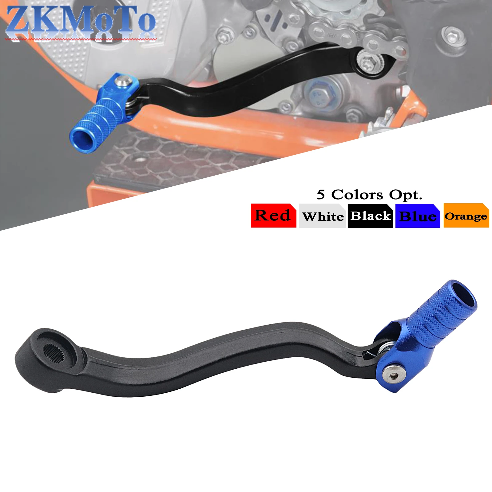 Motorcycle Aluminum Folding Gear Shift Lever Gear Shift Lever For KTM Husqvarna FC250 FC350 FE250 FE350 FX350 2016-2019 Parts