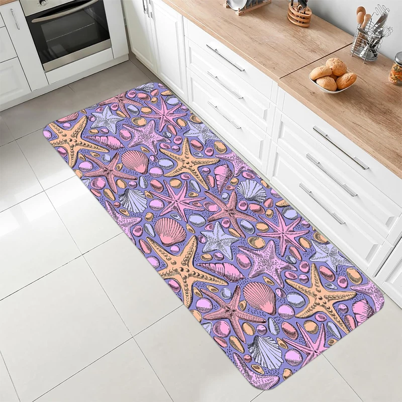 Commercial Kitchen Background - Tappeto Runner da Cucina con Stampa