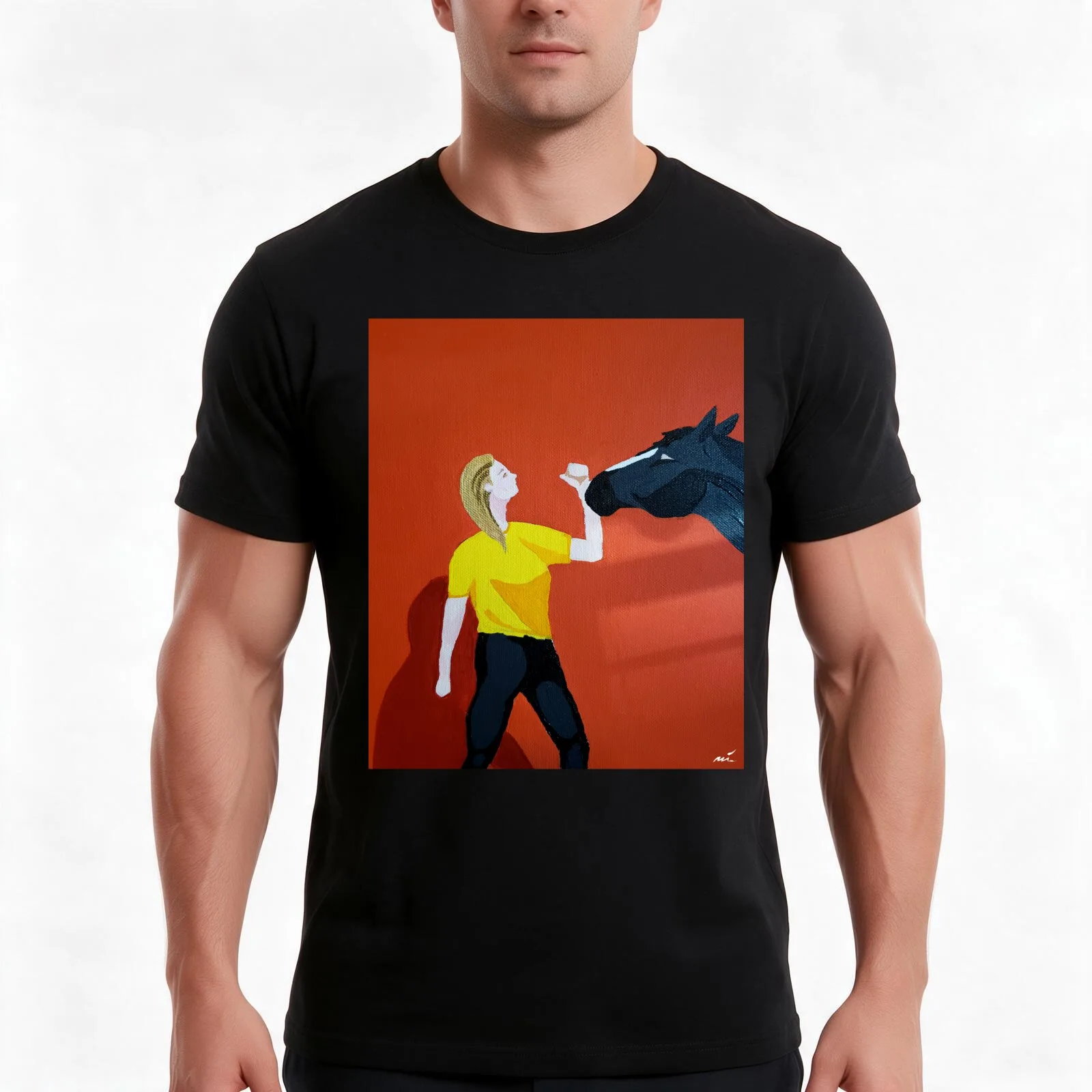 Tame the Beast T-Shirt, Summer Casual Cotton Tee, Oversized Streetwear Tops, Vintage Graphic Print, Loose Fit Short Sleeve