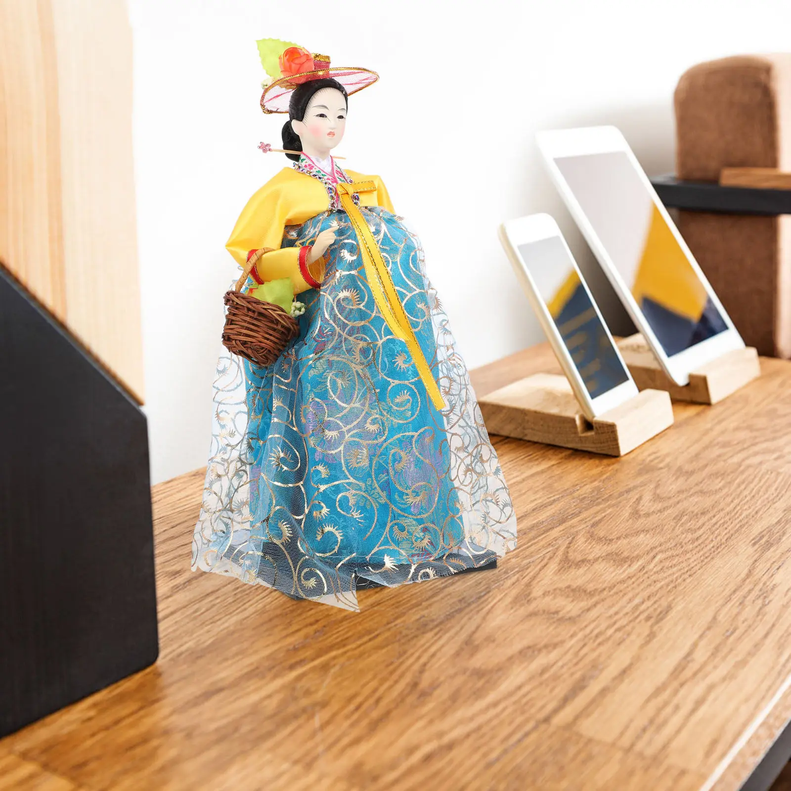 Korean Style Cloth Ornament Plump Torso Desktop Decor Creative Korean Art Craft Souvenir Gift for Living Room