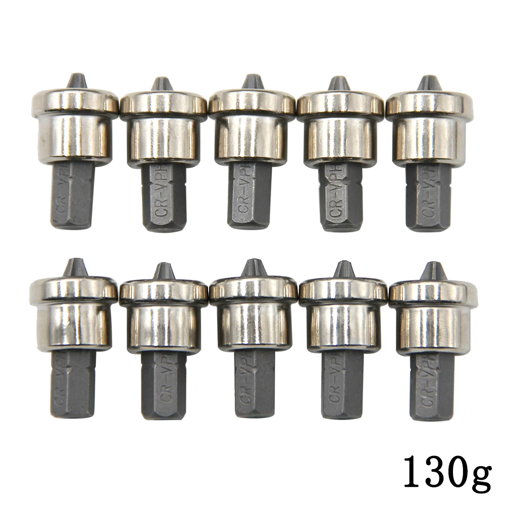 10pc Gypsum Board Special Screw Head 25mm Positioning Batch Head Woodwork Electric Tool Accessory Set Plastic Bag