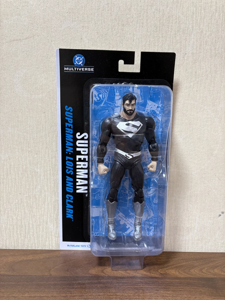 Mcfarlane Toys DC Multiverse 7-inch Superman, Lois en Clark/Action Comics # 1/ Klassieke animatie uit 1940, actiefiguurmodel op blisterverpakking
