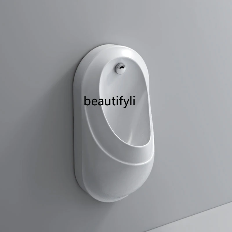 

Small household ultra-thin urinal ceramic men's induction urinal wall-mounted wall type