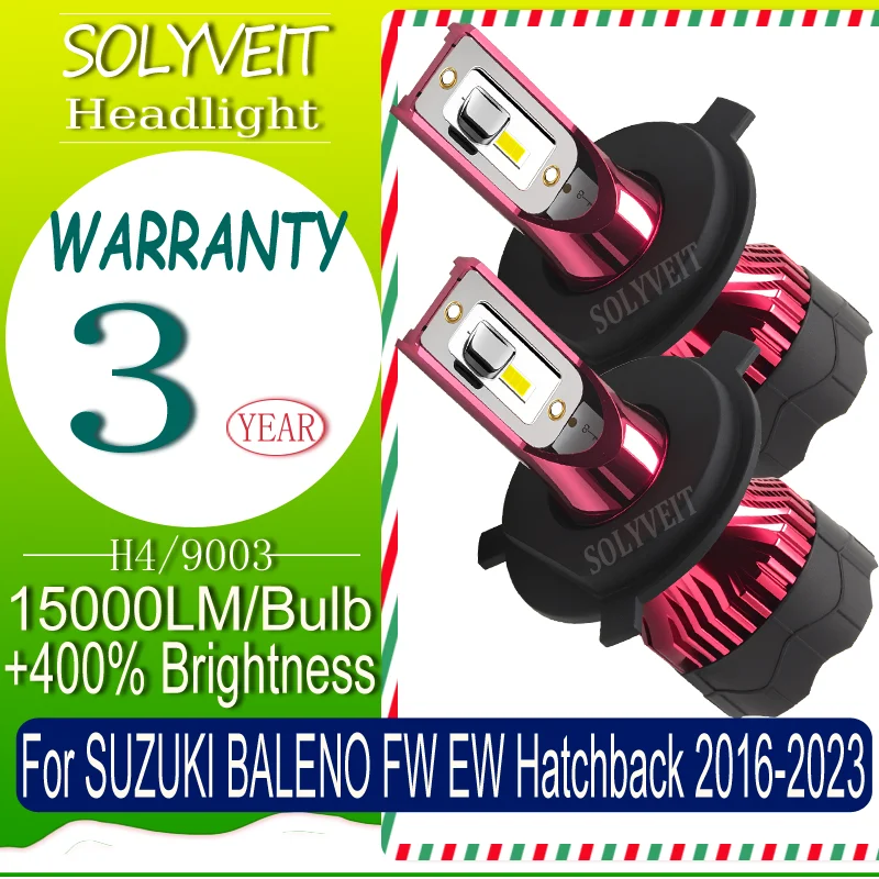 

H4 9003 Smooth and Stable Lighting Easy to Install LED HEADLIGHT For SUZUKI BALENO FW EW Hatchback 2016 2017 2018 2019 2020-2023