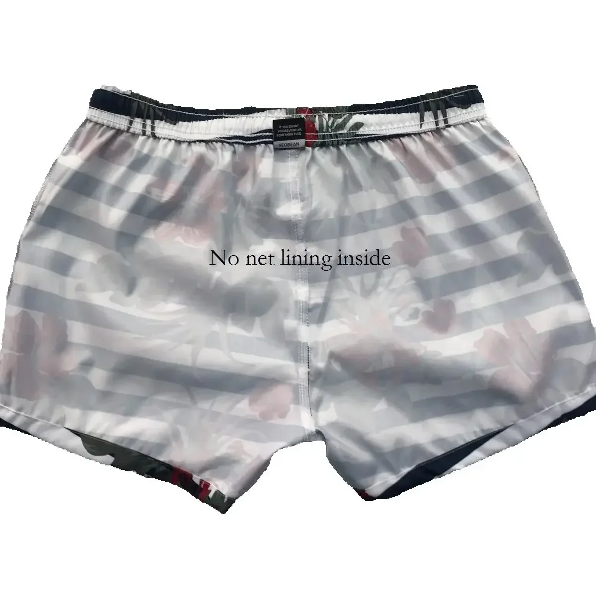 SEOBEAN メンズ カジュアル サマー ビーチ ボードショーツ ルーズフィット 快適な軽量パンツ アウトドア アクティビティ用