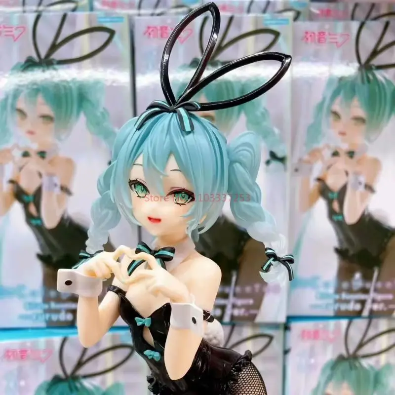 Genuine Hatsune Miku Boneca Coelho para Meninas, Figura Anime de Ação, Pingente Colecionável, Brinquedos Kawaii Presentes