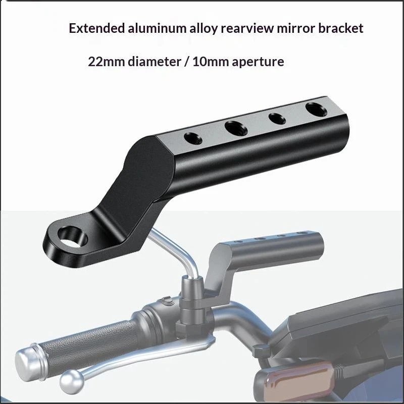1pcs Motorcycle Rearview Mirror Expander Bracket High Quality Universal Adapter Holder Mount Motorbike Bike Accessories