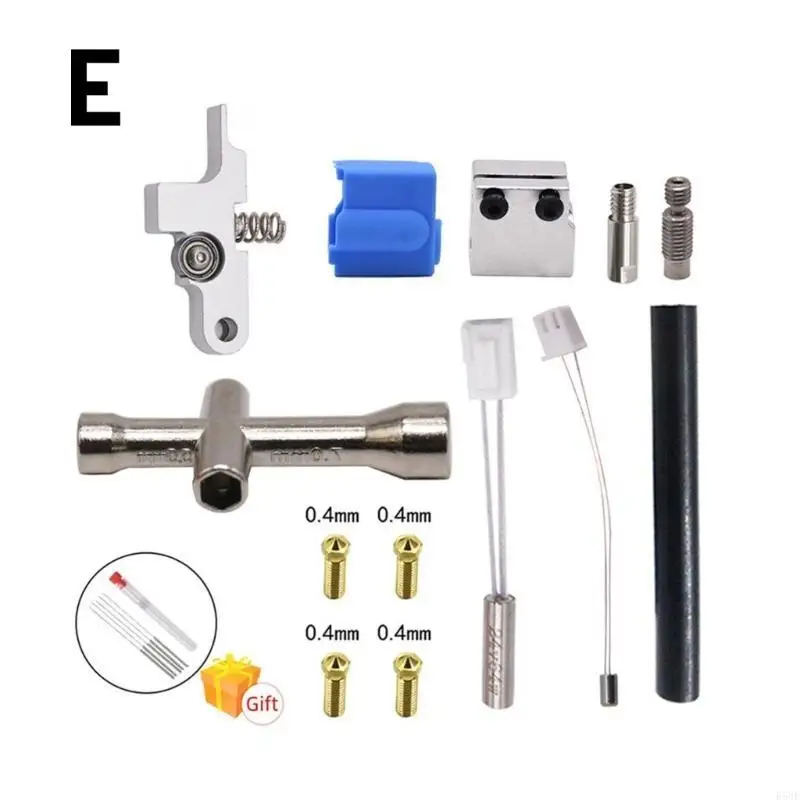 

R58F комплект экструдеров термисторная нагревательная труба Сборник Силиконовой для гениального принтера