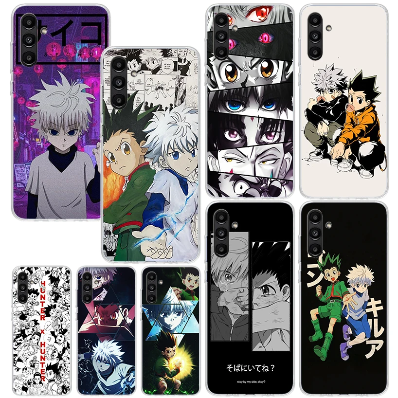 Hunter HXH Anime Phone Case For Samsung Galaxy A15 A25 A35 A55 A14 A24 A34 A54 A13 A23 A33 A53 A12 A22 A32 A52 A05S A04S A03S