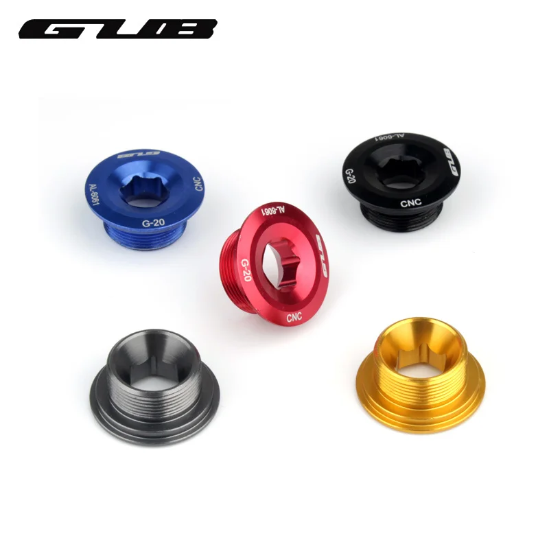 GUB Bicycle Crank Cover Bolt Mountain Bike Bottom Bracket Chainwheel Screws MTB Crankset Fixing Bolt Screw for SHIMANO