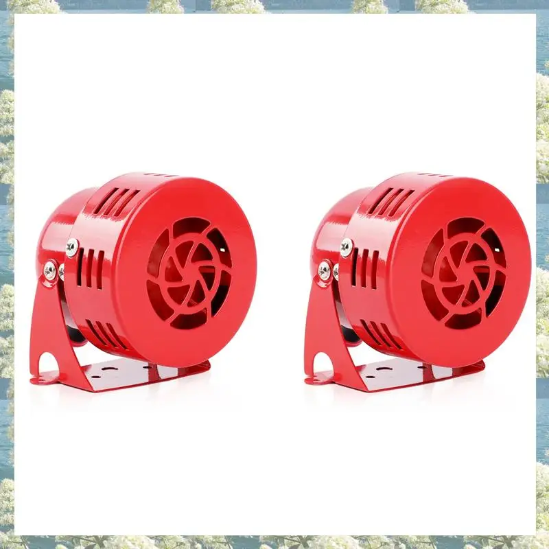 Новинка-2X AC110V, сирена с воздушным дождем, звуковой динамик, звуковая сигнализация, мини-электродвигатель, заводской автомобиль, мини-громкая сирена, звуковой сигнал