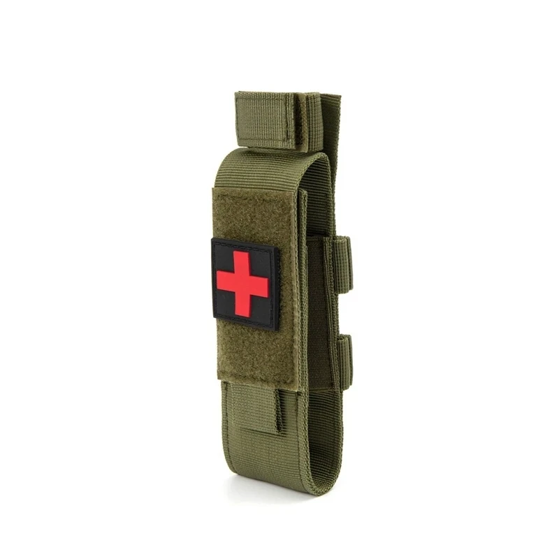 New Tactical Cat First Aid Nylon Tourniquet Pouch Single Pistol Mag Bag Case Outdoor Hunting Knife Holster Medical Scissor Packs