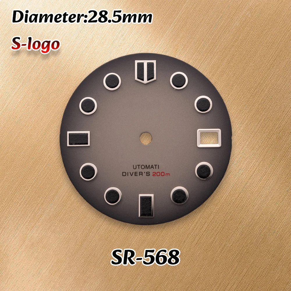 S Logo 28.5mm Dial Fit NH35/NH36/4R/7S Movement High Quality Watches for men Watch Modification Accessories repair tools