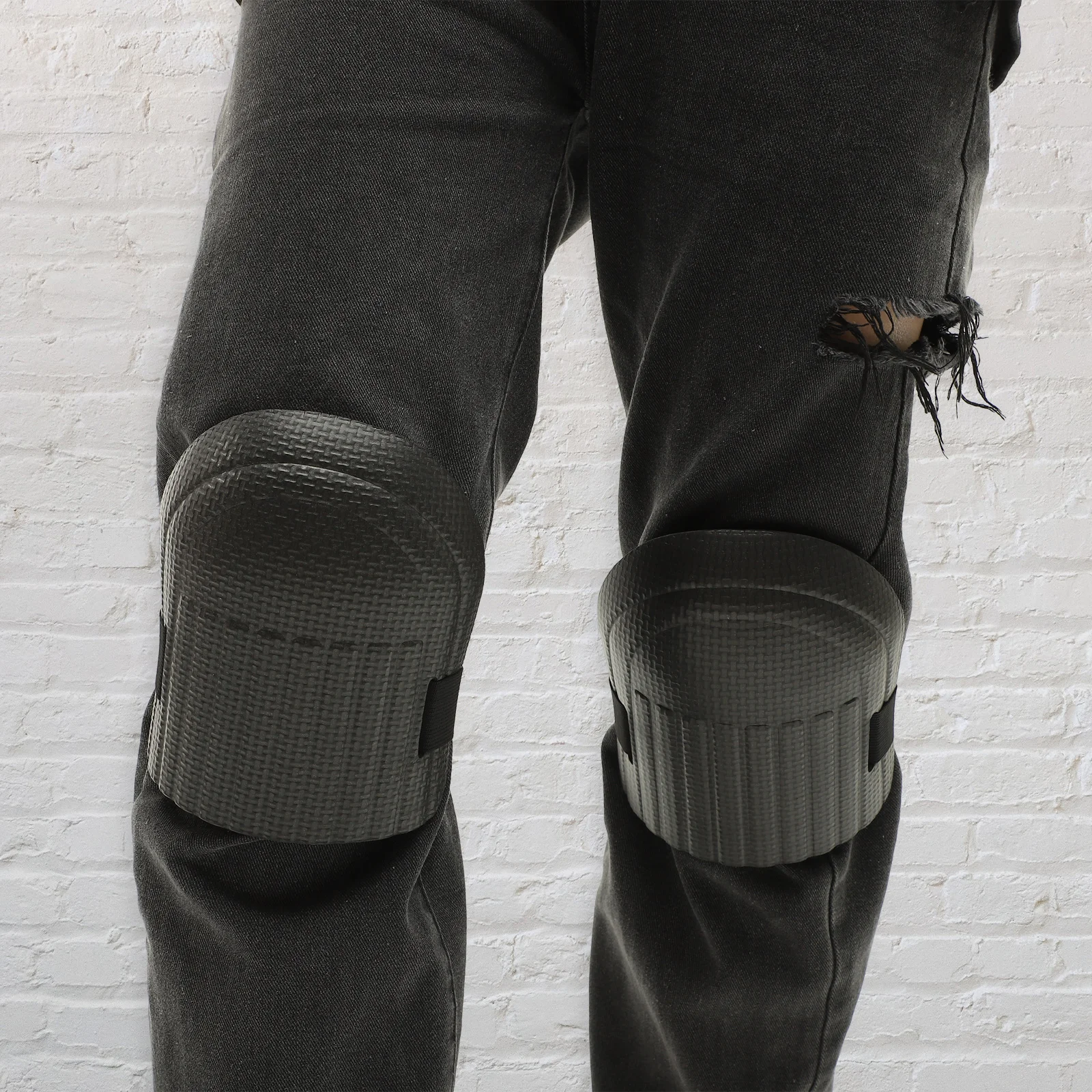 

Black Work Pants Knee Pads EVA Durable Wear Resistant Gardening Household Repair Professional Kneeling Guard