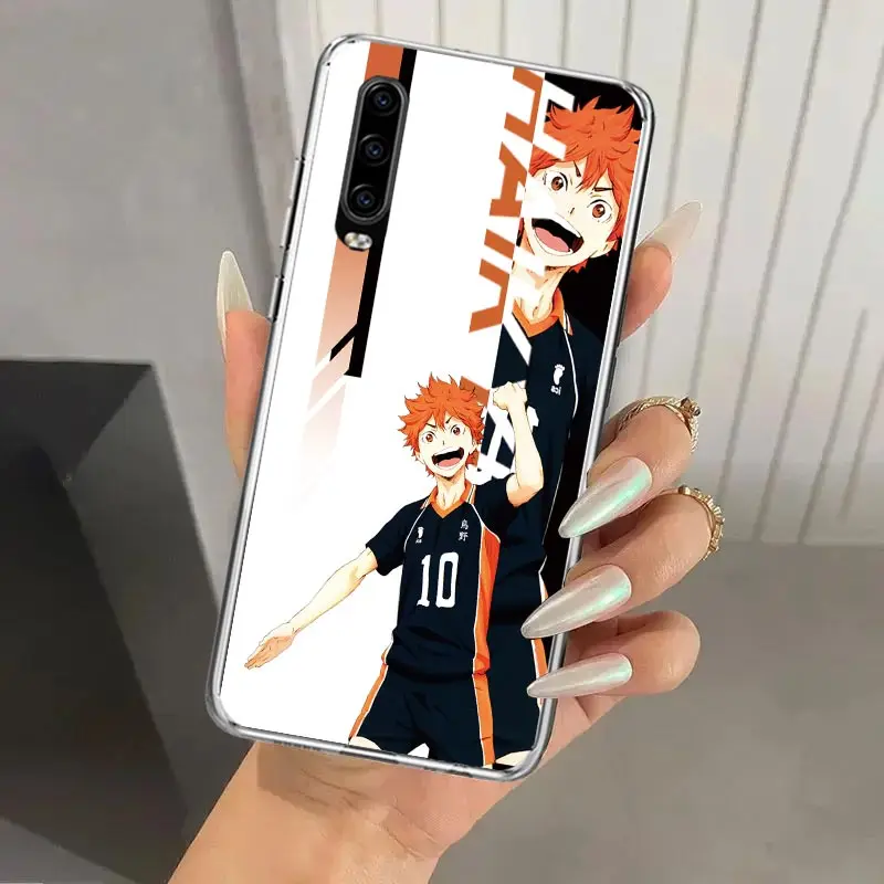 Anime Haikyuu Oya School Volleyball Phone Case for Huawei P40 P30 P20 P10 Pro Mate 20 10 Lite P Smart Z Y5 Y6 Y7 Y9S Soft Funda