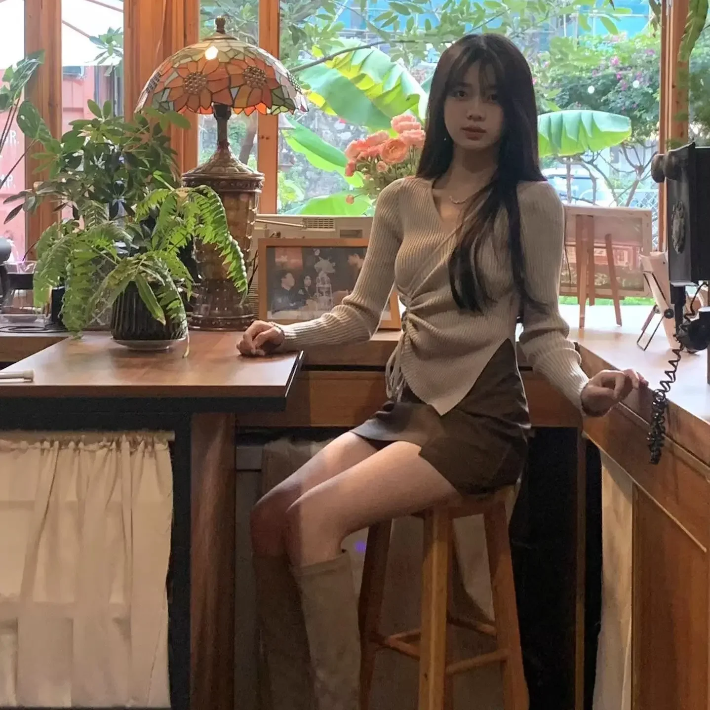 

Свитера Джемперы Пуловеры Женские Водолазки Коттедж Core Студенческий Стиль Кампус Университет Колледж Академия Студент Опрятный Спорт