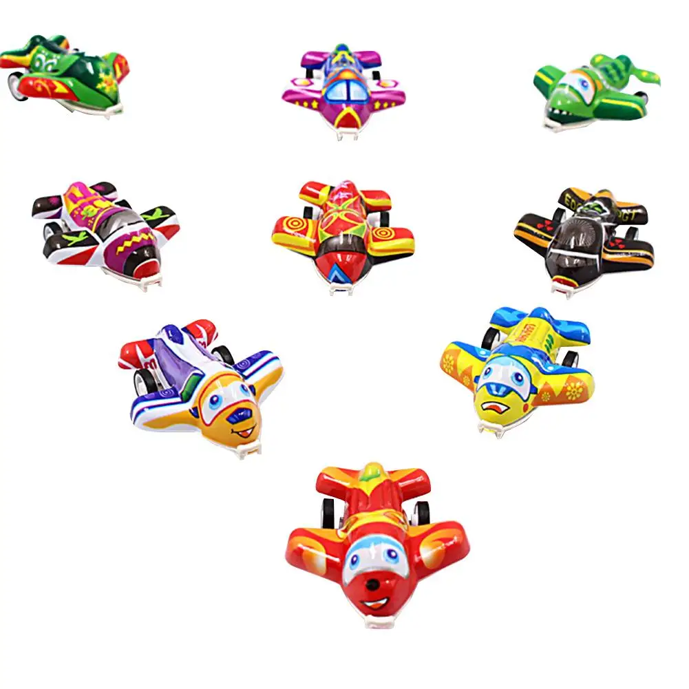 Children Pull Back Small Airplane Toy Inertial Colourful Mini Airplane Model Toys for Children Boy Gifts Hots Drop Shipping
