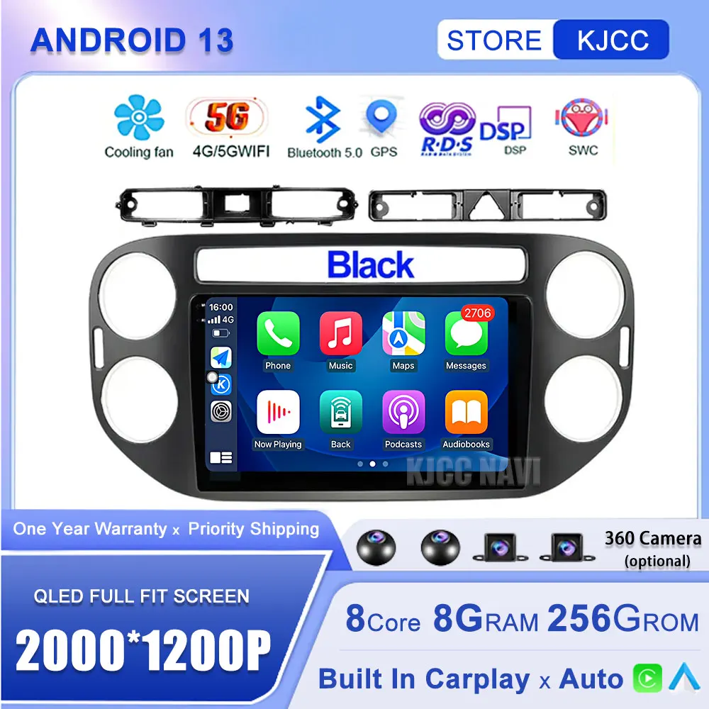 

Android 13 For VW Volkswagen Tiguan 2006-2016 Auto Carplay Car Radio Multimedia Player NO 2 din DVD Autoradio Stereo GPS