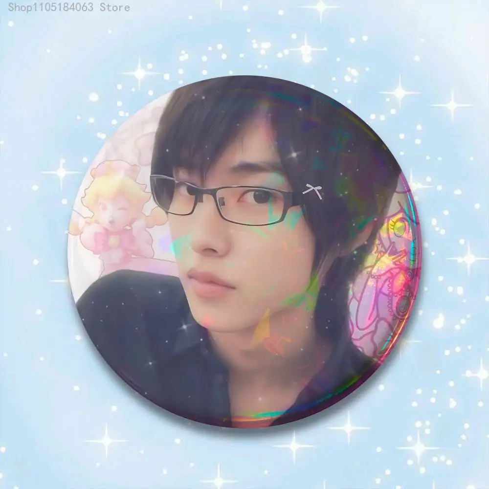 Kento Yamazaki Badges 25 32 44 58 75 mm Round Cosplay Pin Bag Decor Fans Collect Friends Gifts Brooch Souvenir