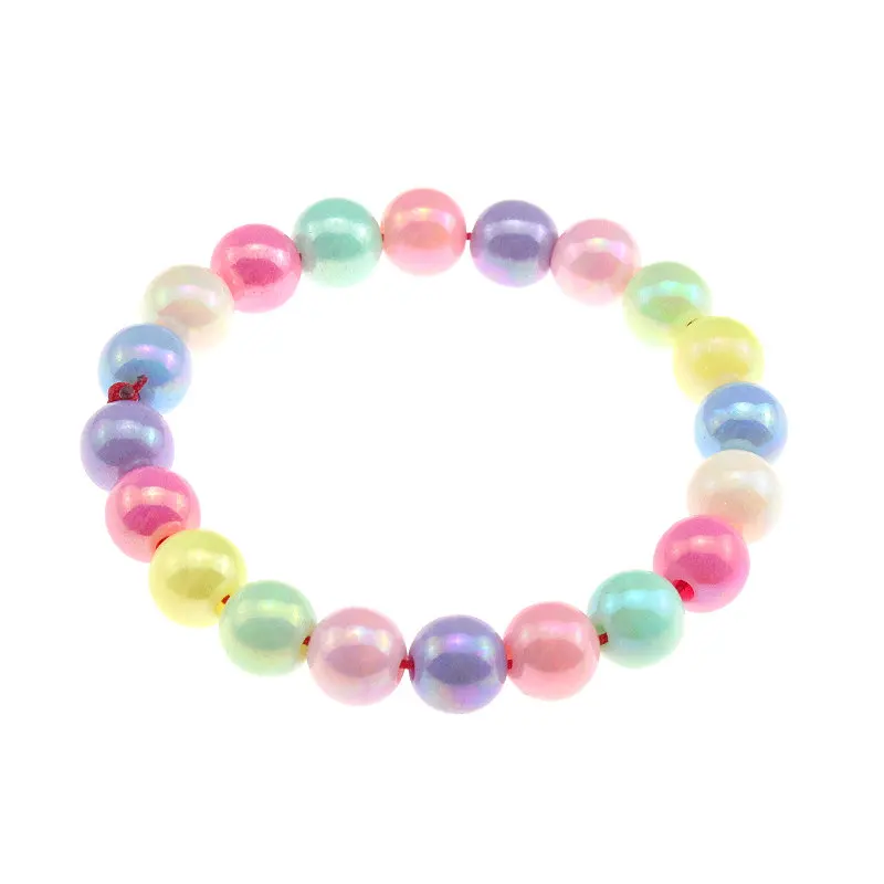 50-400Pcs Candy Color Acrylic Round Beads 6-12mm Spacer Balls For Jewelry Making Diy Decorative Clothing Handmade Accessories