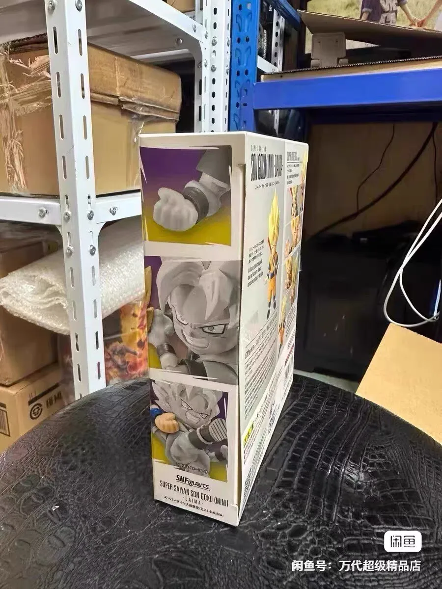 

BANDAI оригинальные S.H.Figuarts Super Saiyan Son Goku аниме фигурки игрушки для мальчиков Рождественский подарок Коллекционная модель украшения