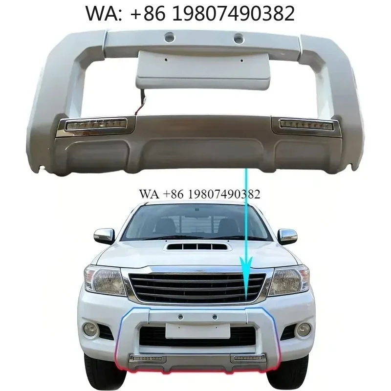wmwmnu Whole Front Bumper With Guard for Hilux Vigo 2012-2014 Front Bumper Body Parts Accessories view 5