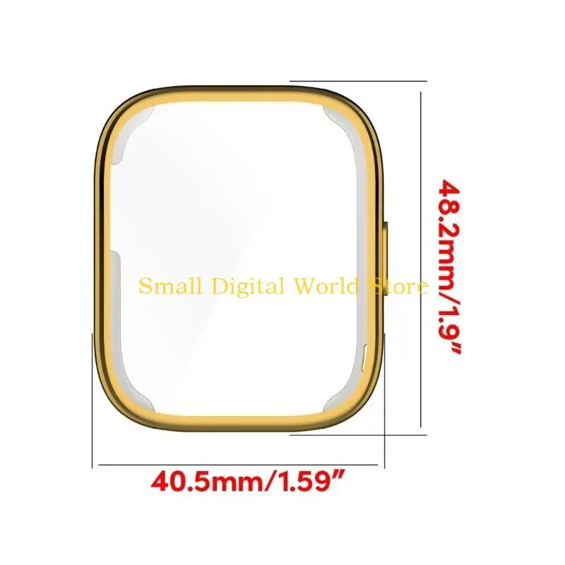 77UB Smartwatch Cover Case for 5 watch Scratchproof Full Coverage Housing Scratchproof Protectors Shell