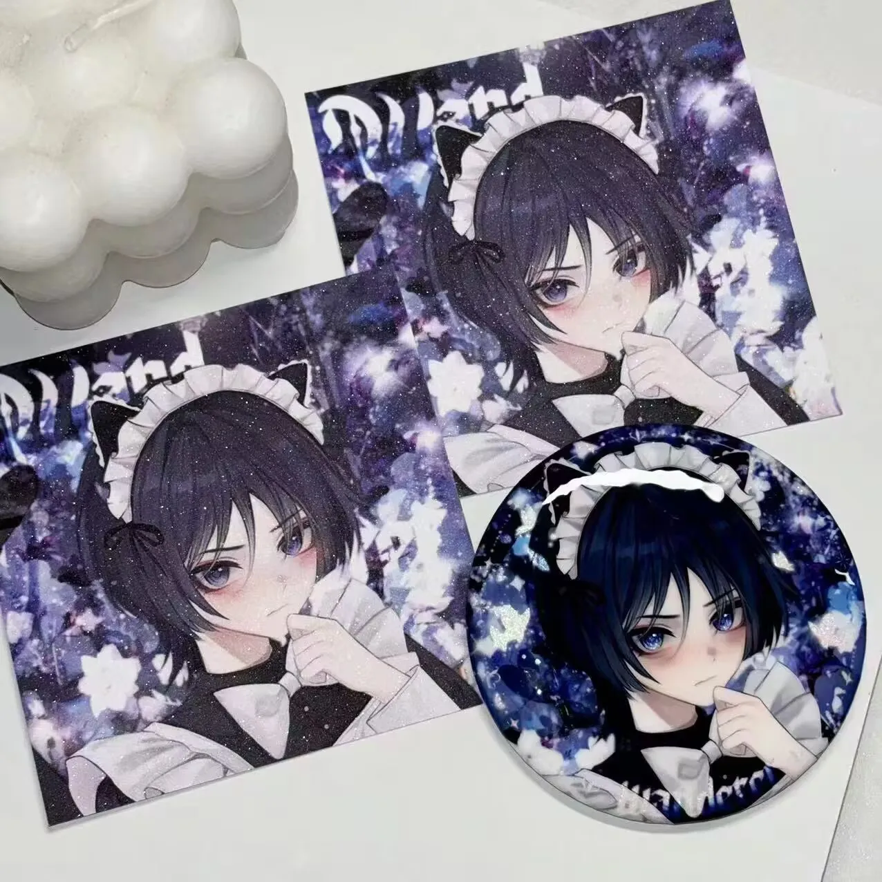 شارات شخصية الخلفية الرسمية "Genshin Impact" الرسوم المتحركة الطرفية"،Funingna،Navilette"، "Swordsman"، بروش "smacked"