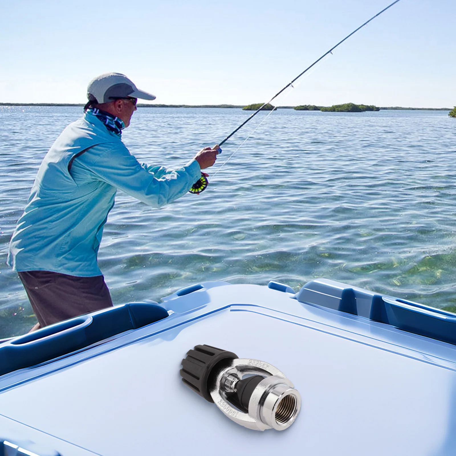 다이빙 어댑터 스쿠버 어댑터 Din To Yoke 1 단계 93.5*48.5mm Din 1 단계 조절기 용 더스트 캡이있는 검정색 황동