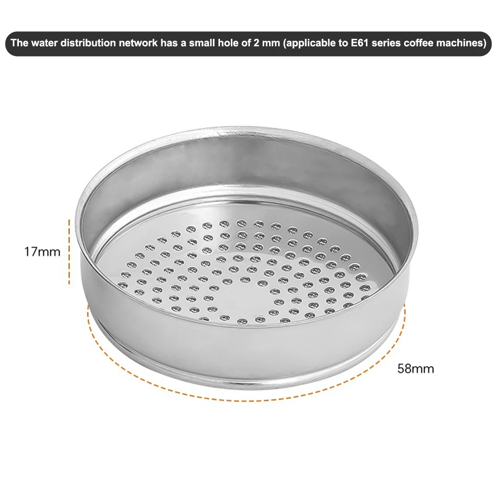 Coffee Screen Filter Optimize Your Coffee Brewing with Stainless Steel Water Puck Screen Filter for E61 Machine