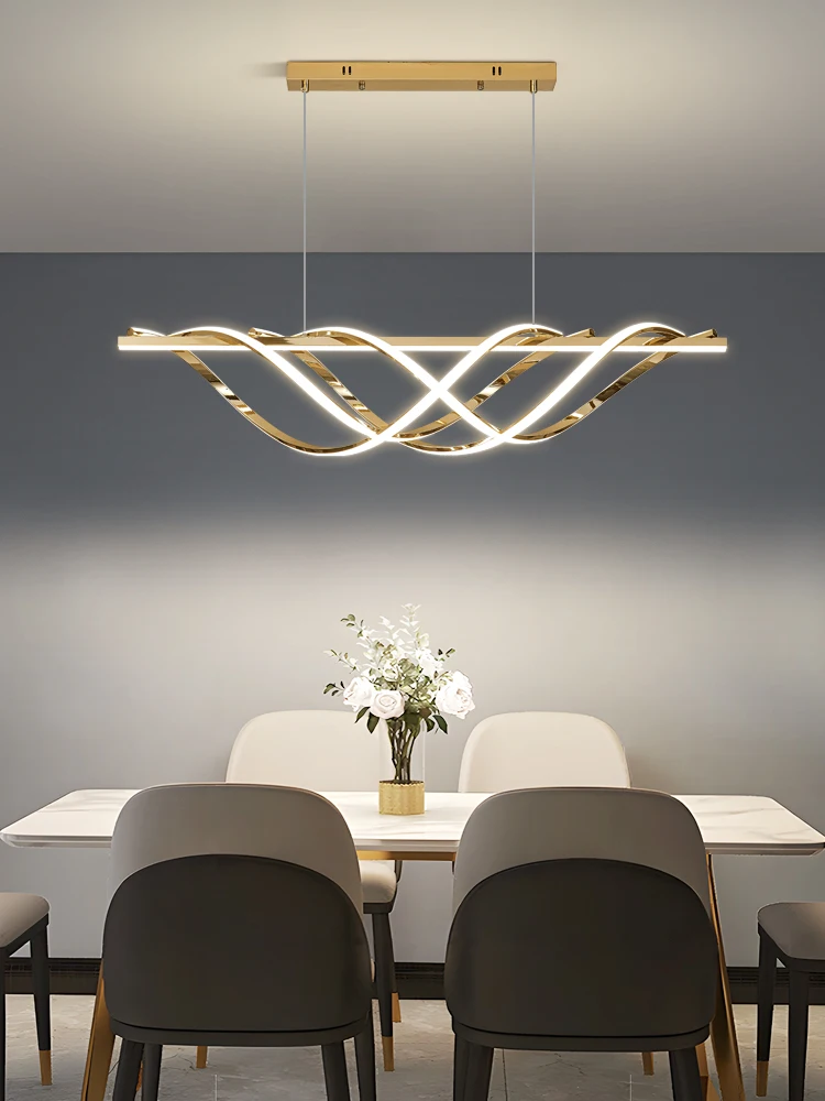 Modern Simple Chandelier lighting Nordic Novelty LED Hanging lights Creative Restaurant Lamps Kitchen Island Home decor Lighting