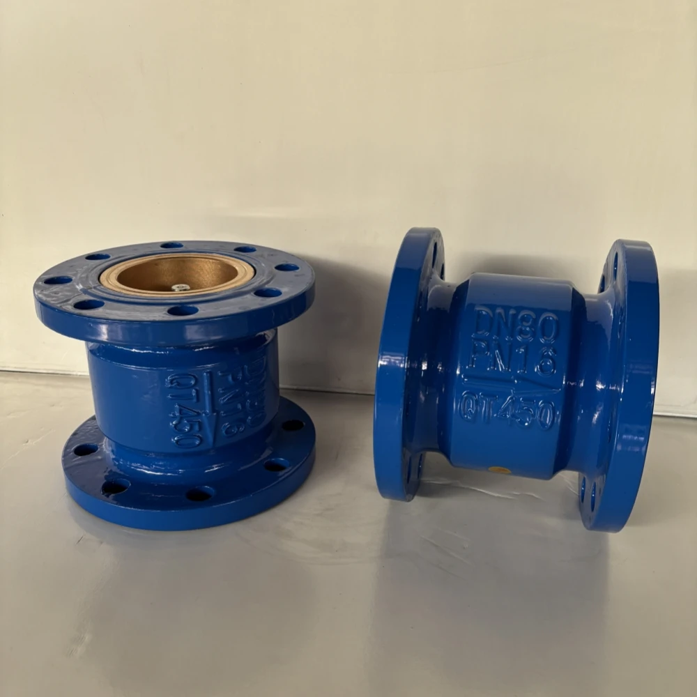 Cast Iron Flange Vertical and Horizontal Silencing Spring Check Valve, Tap Water Silencing Check Valve