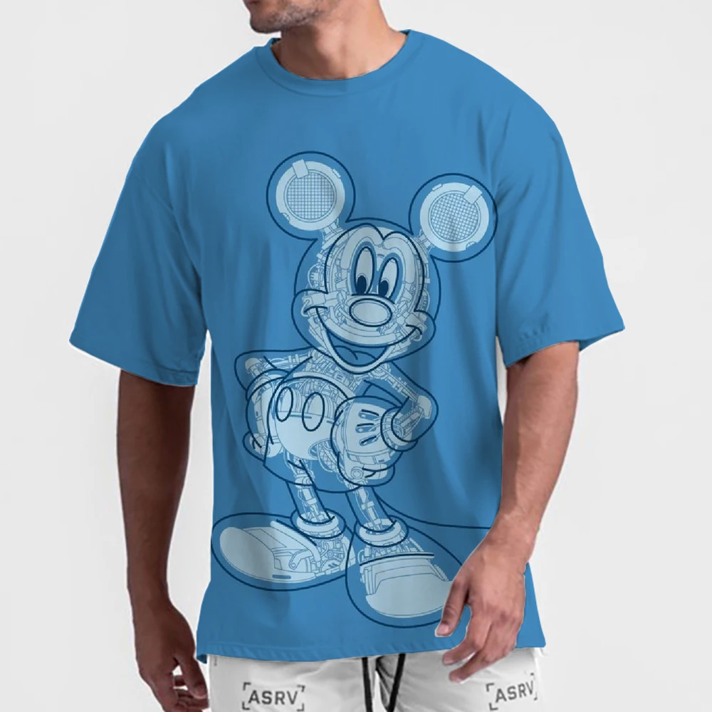 

T Shirt Men Disney Mickey Mouse Women Tshirts Cute Cartoon Fashion Top Tee Shirt Clothes Female T-shirt Футболка Male Camisetas