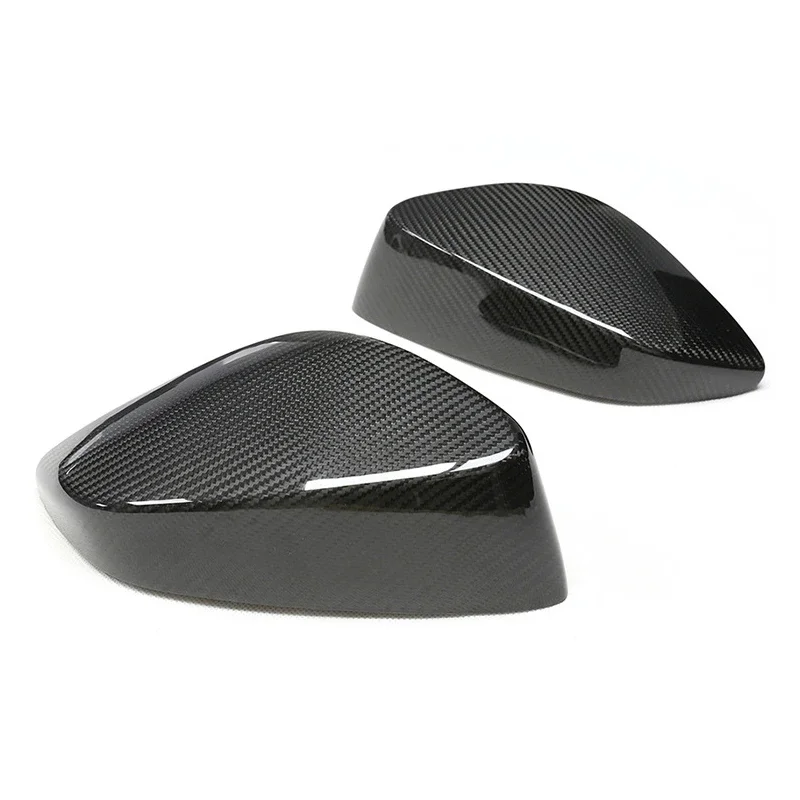 For 2012-2020 Toyota 86 GT86  Subaru BRZ Real Carbon Fiber Car Rearview Mirror Cover Shell Trim Add on Style 2PCS