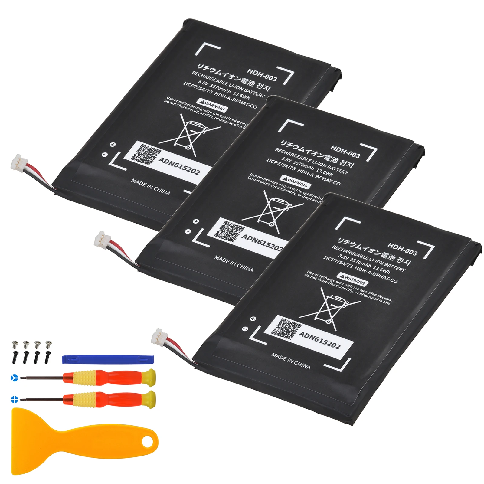 3570mah HDH-003 HDH 003 Li-ion battery with tools For Nintendo Switch Lite HDH-001 HDH-003 HDH-A-BPHAT-C0 1/CP7/54/73