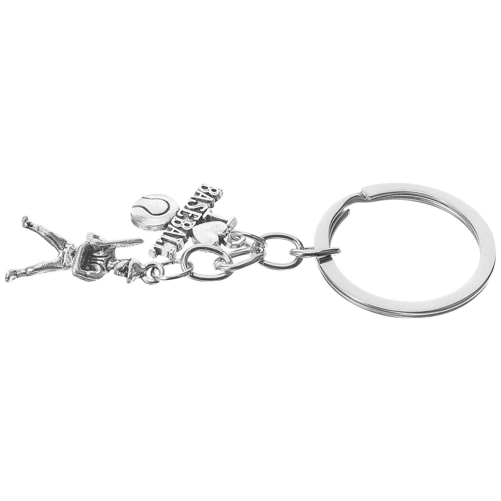 

Baseball Keychain Alloy Sports Pendant Keyring Bag Decor Gifts Backpack Pendant Commemorative Souvenir Keychains For Women