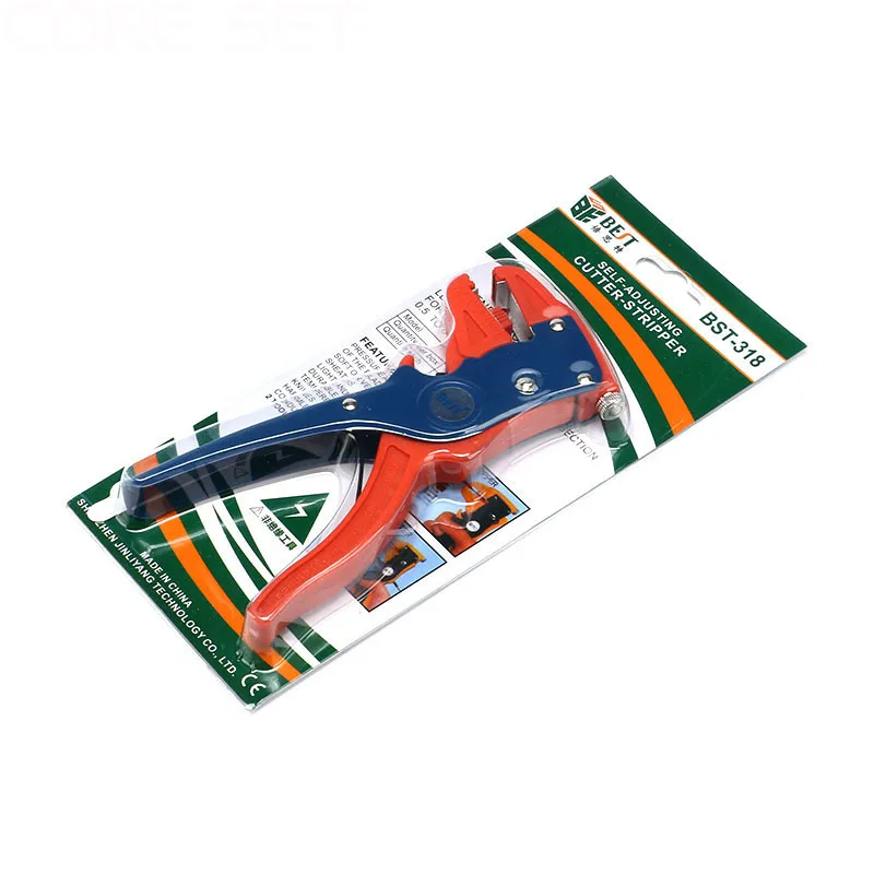 Multi functional stripping machine, cable stripping pliersautomatic adjustmentcrimpingstripping knife