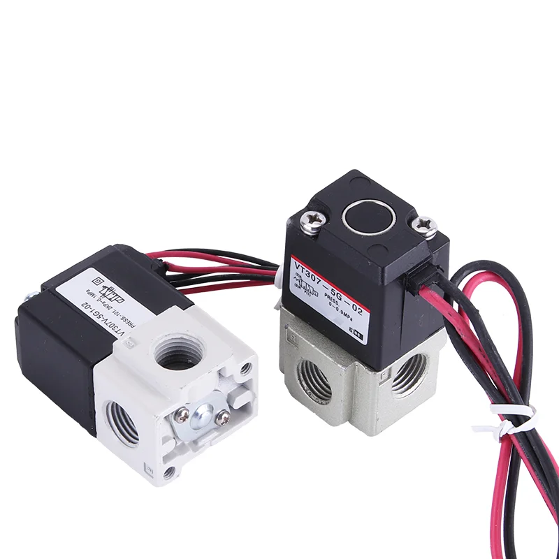Pneumatic Direct-acting Solenoid Valve High Frequency VT307-3G/4G/5G/6G/4G1/5G1-01/02 Electromagnetic Two Three-way Vacuum Valve