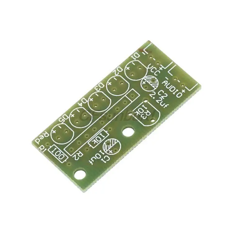 KA2284 Audio Level Indicator Module Suite Trousse Electronic Parts 5mm RED Green LED Level Indicating Board DIY Kits