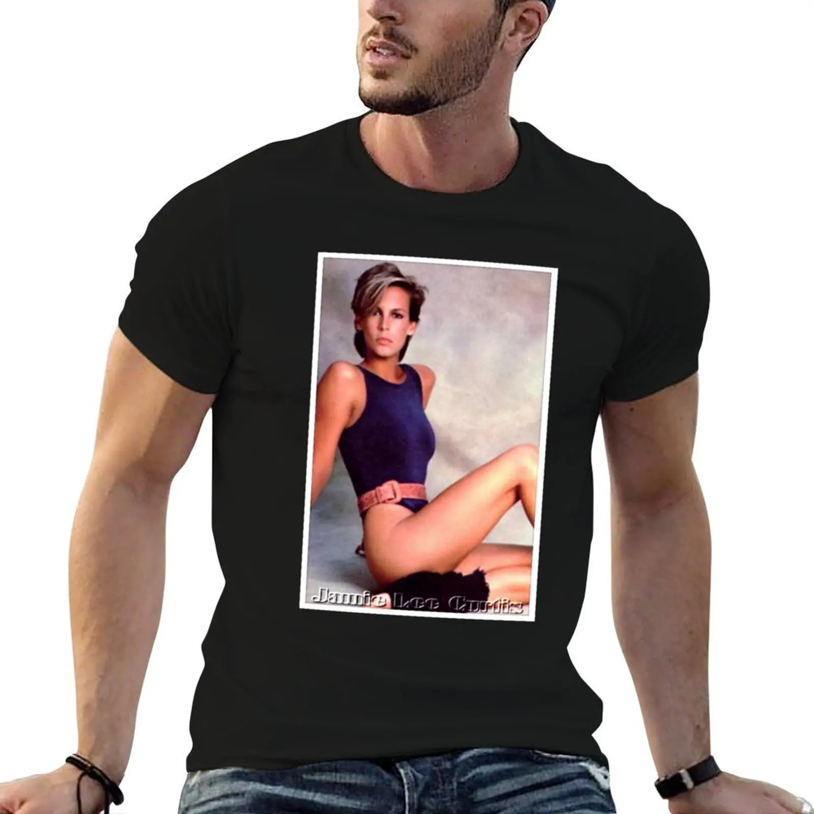 

Jamie Lee Curtis T-Shirt t shirts for man cotton funny t shirt man luxury T-Shirt