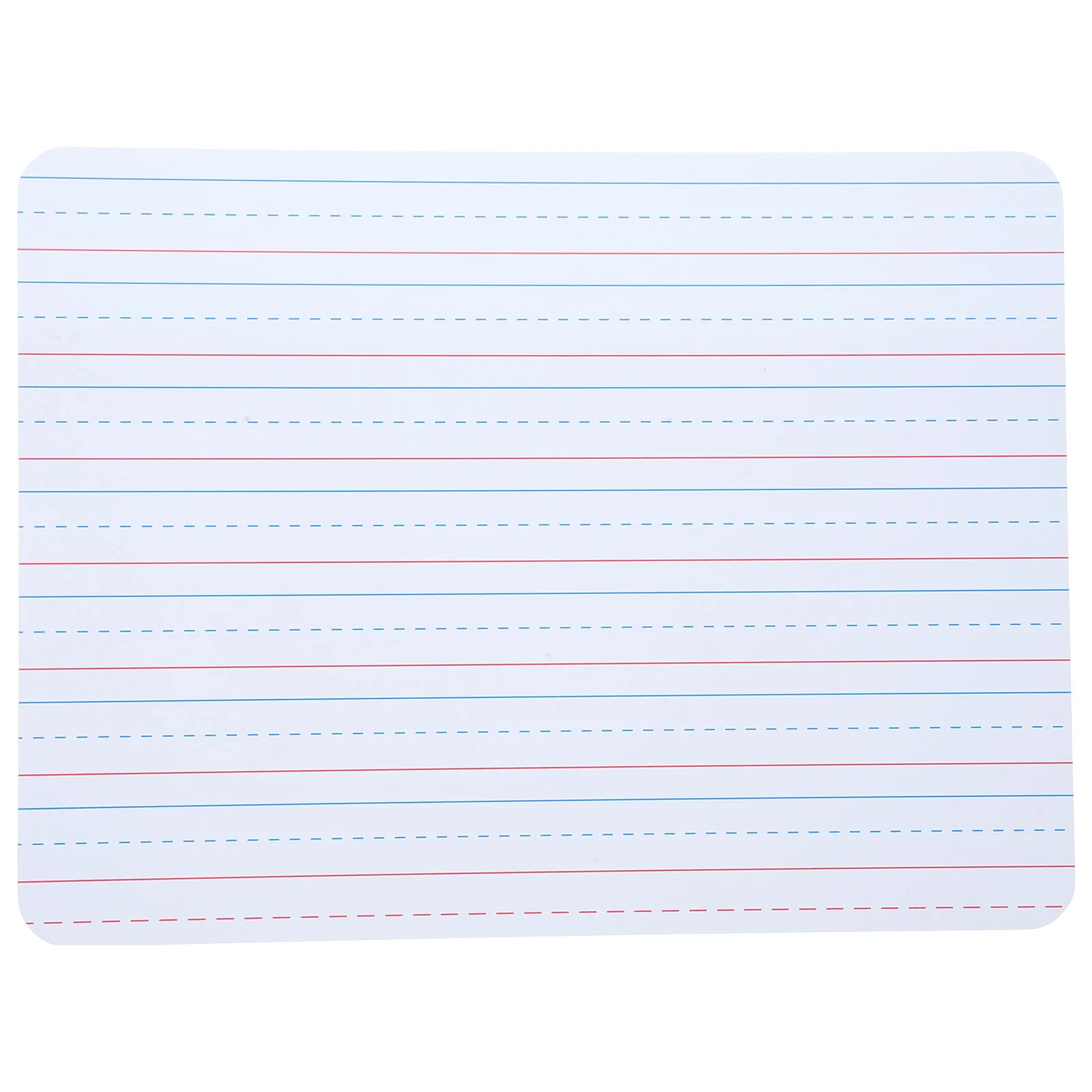 White Board Small Whiteboard Sentence Strip Word Cards with Lines Dry Erase for Office Horizontal Grid Boards Whiteboards Child