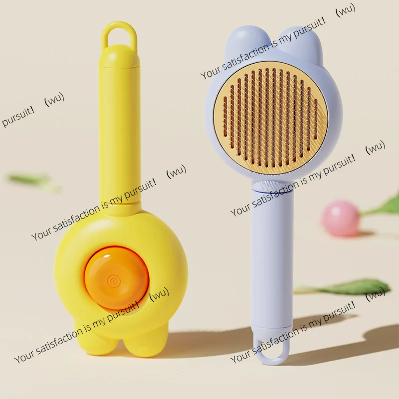 Cat hair removal comb, bath massage, cat comb to remove floating hair, rabbit comb brush, open knot, cat and dog pet products