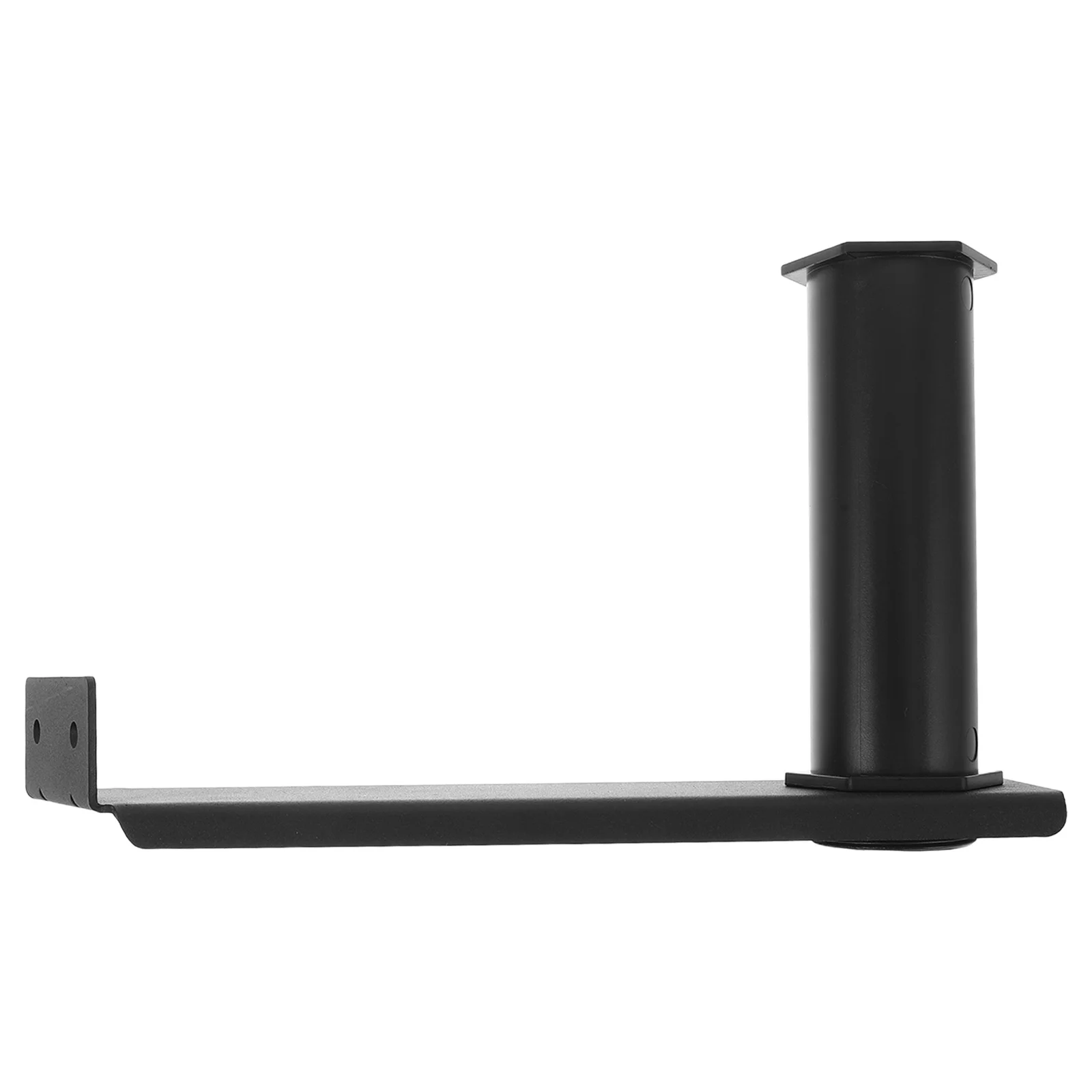 

Black Plastic 3D Printer Filament Rack Solid Color Storage Shelf Rotatable Spool Holder Desktop Filament Organizer Printing