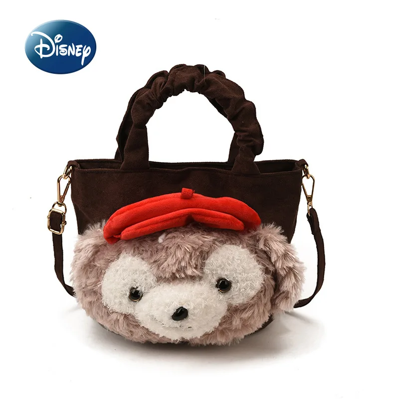 Disney Daffy Bear New Women's Shoulder Crossbody Bag Cartoon Mini Women's Handbag Fashion Doll Style Women's Bag High Quality