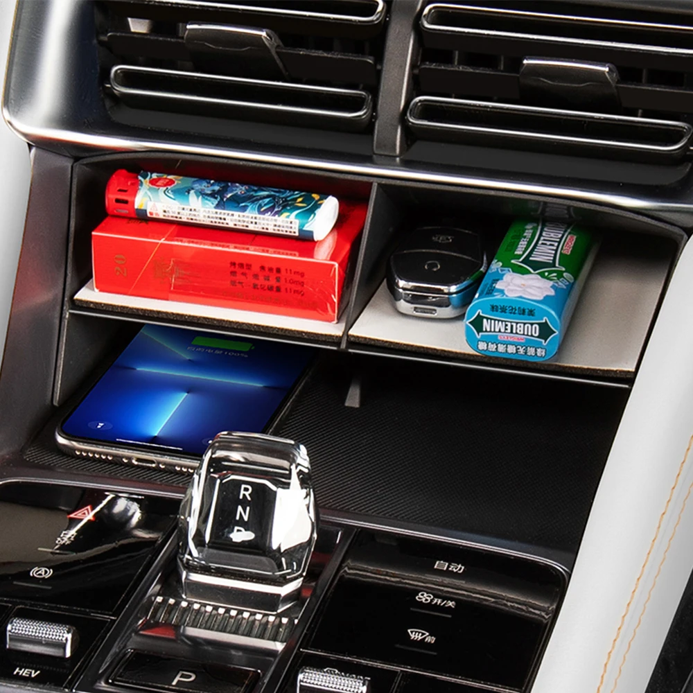 

For BYD Seal U Sealion 6 Song Plus DM-i EV Center Console Front Storage Box Car Modification Supplies Expansion ABS Storage Box