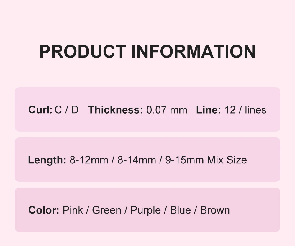 NATUHANA Farbige W-Form Wimpernverlängerung 3D Vorgefertigte Volumen-Fächerwimpern W-Style Wimpern Faux Mink Volumen-Wimpern Make-up-Tools – Detail 2