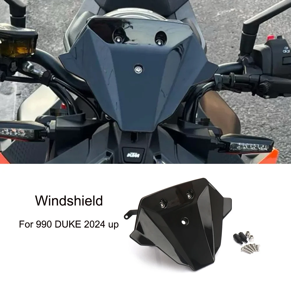 

Deflector Protector Windshield Wind Shield Screen For 990 Duke 990 990Duke Duke990 2024 2025 Motorcycle Accessories Windscreen